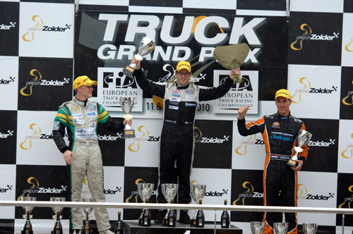 Henry Zumbrink hoogste treedje op podium